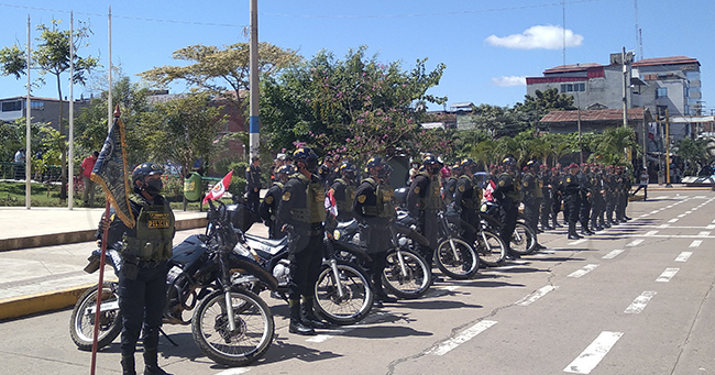 Entregan a la PNP 12 motos repotenciadas para combatir la delincuencia en Ucayali - Diario Ahora