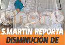 S.MARTÍN REPORTA DISMINUCIÓN DE CASOS DE DENGUE