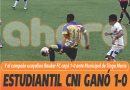 ESTUDIANTIL CNI GANÓ 1-0 A REAL VON HUMBOLDT