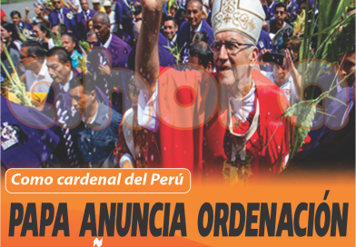 PAPA ANUNCIA ORDENACIÓN MONSEÑOR CARLOS CASTILLO