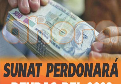 SUNAT PERDONARÁ DEUDAS DEL 2023