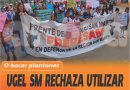 UGEL SM RECHAZA UTILIZAR A ALUMNOS PARA PROTESTAR