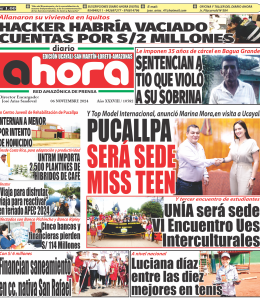 EDICIÓN IMPRESA UCAYALI 06.11.24