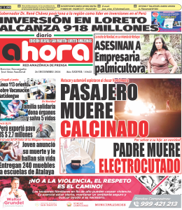 EDICIÓN IMPRESA UCAYALI 26.12.24