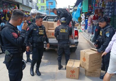 INCAUTAN 3 TONS DE PIROTÉCNICOS