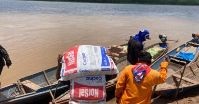 OCHO SUR ENTREGÓ MÁS DE 2.5 TONELADAS DE VÍVERES A COMUNIDAD NATIVA SHAMBO PORVENIR