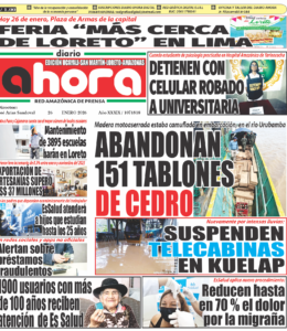 EDICIÓN IMPRESA AHORA 26.01.26