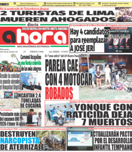 EDICIÓN IMPRESA AHORA 18.02.26