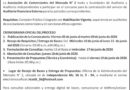 CONVOCATORIA A AUDITORIA