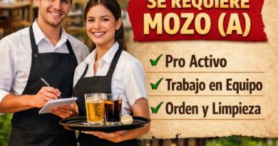 OPORTUNIDAD DE TRABAJO