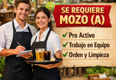 OPORTUNIDAD DE TRABAJO