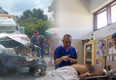 AMBULANCIA  IMPACTA CONTRA  CAMIÓN EN CFB