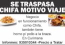 SE TRASPASA CHIFA SE TRASPASA CHIFA
