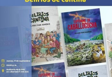 ÁLVARO IQUE HOY  PRESENTA 2 LIBROS